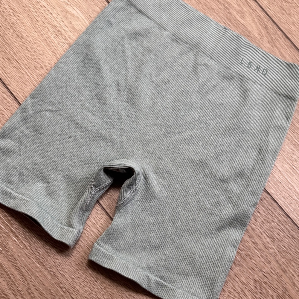 LSKD Ribbed 5” Biker Shorts Size S| Run Loungewear fitness running workout